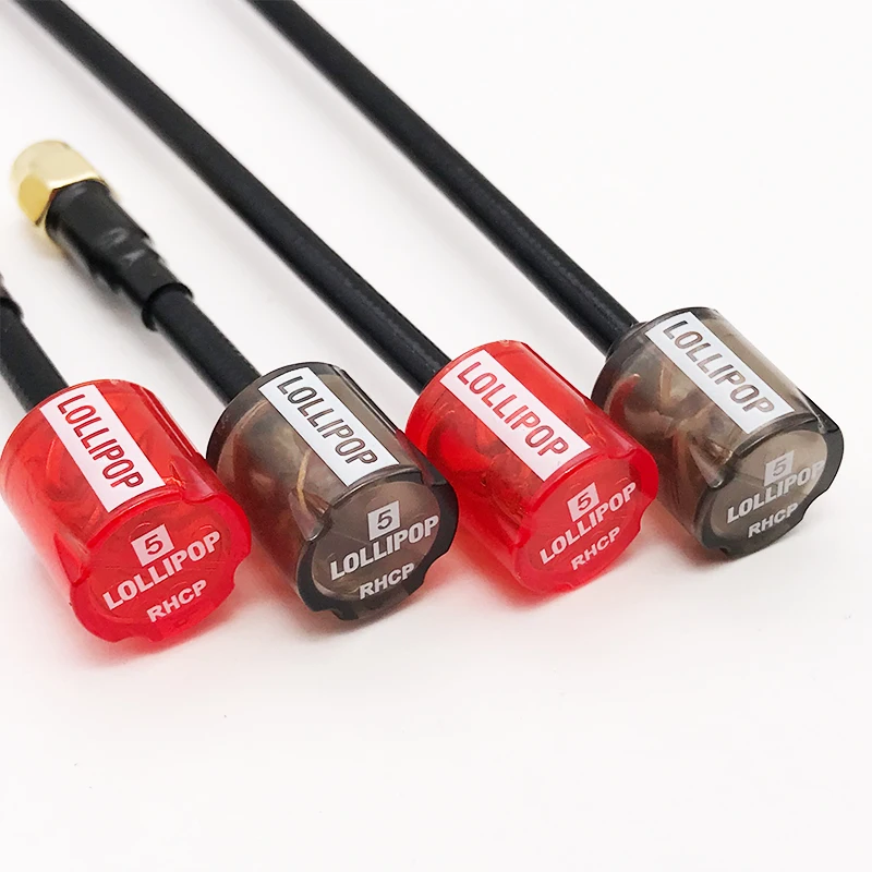 Antenne Lollipop LHCP 5.8G à Gain élevé 3Dbi UFL(IPX1) pour Drone Caddx VISTA Digital HD DJI Air Unit FPV System  26