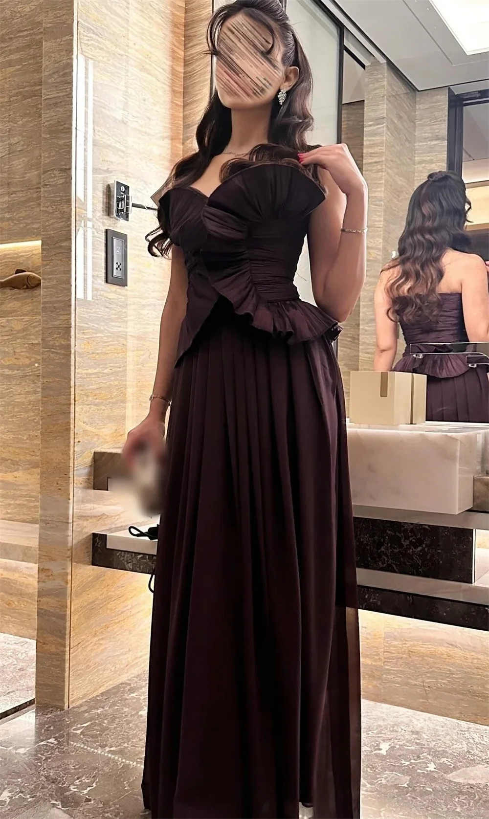 Formal Party Women Long Bespoke Occasion Gown Evening Dresses Pastrol Unisex Jersey Retro Dubai Saudi Arabic Prom Customized