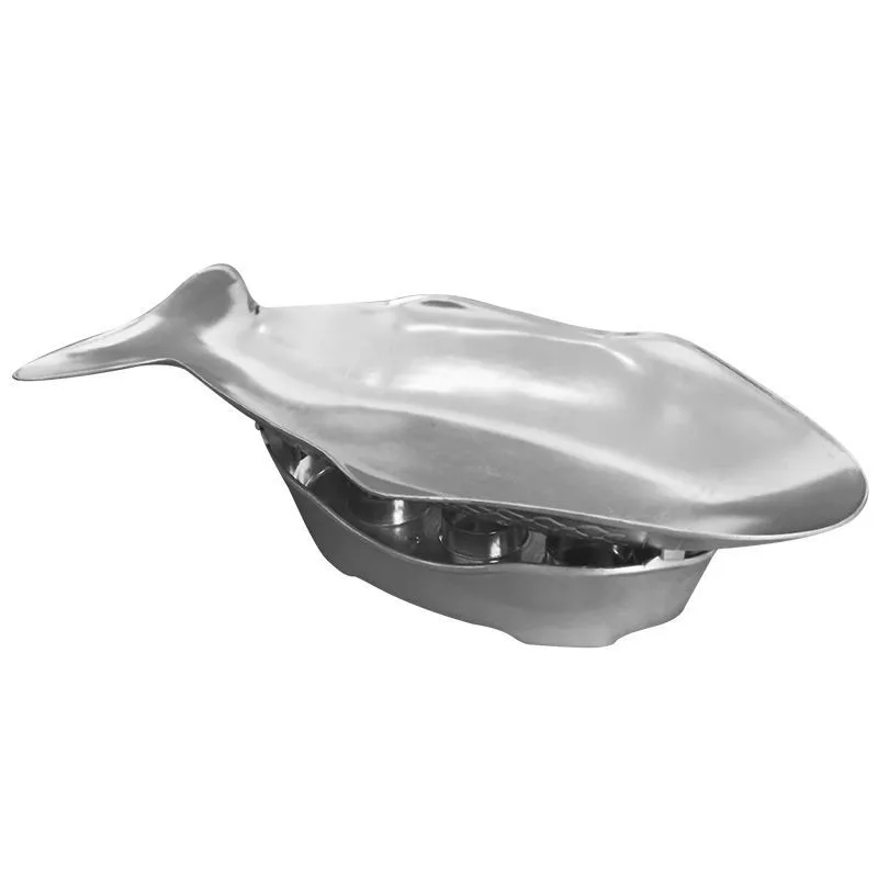 Commercial Grilled Fish Plate – Fish-Shaped Baking Tray with Oven Rack & Aluminum Hot Pot Set for Kitchen