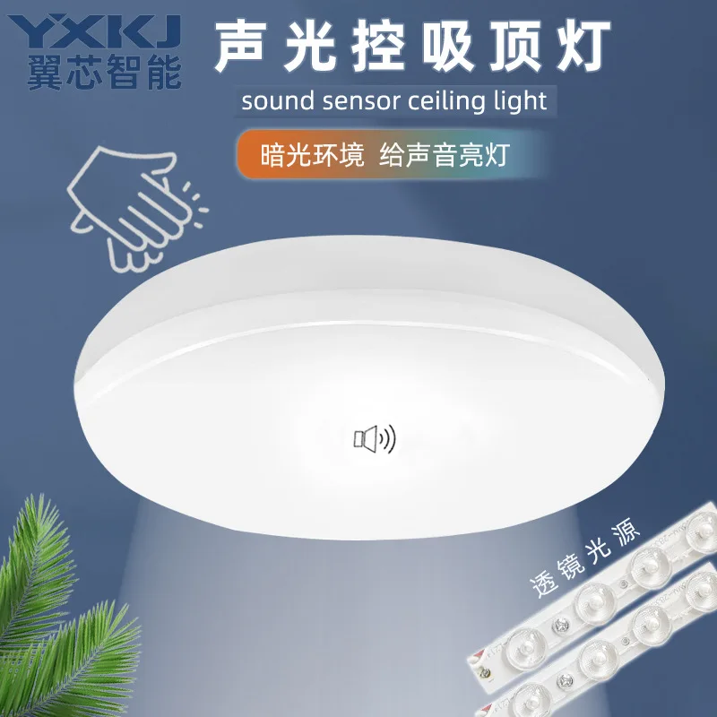 

Induction Ceiling Light Motion Induction Floor Corridor Garage Intelligent Induction Sound and Light Control Radar Ceiling Light