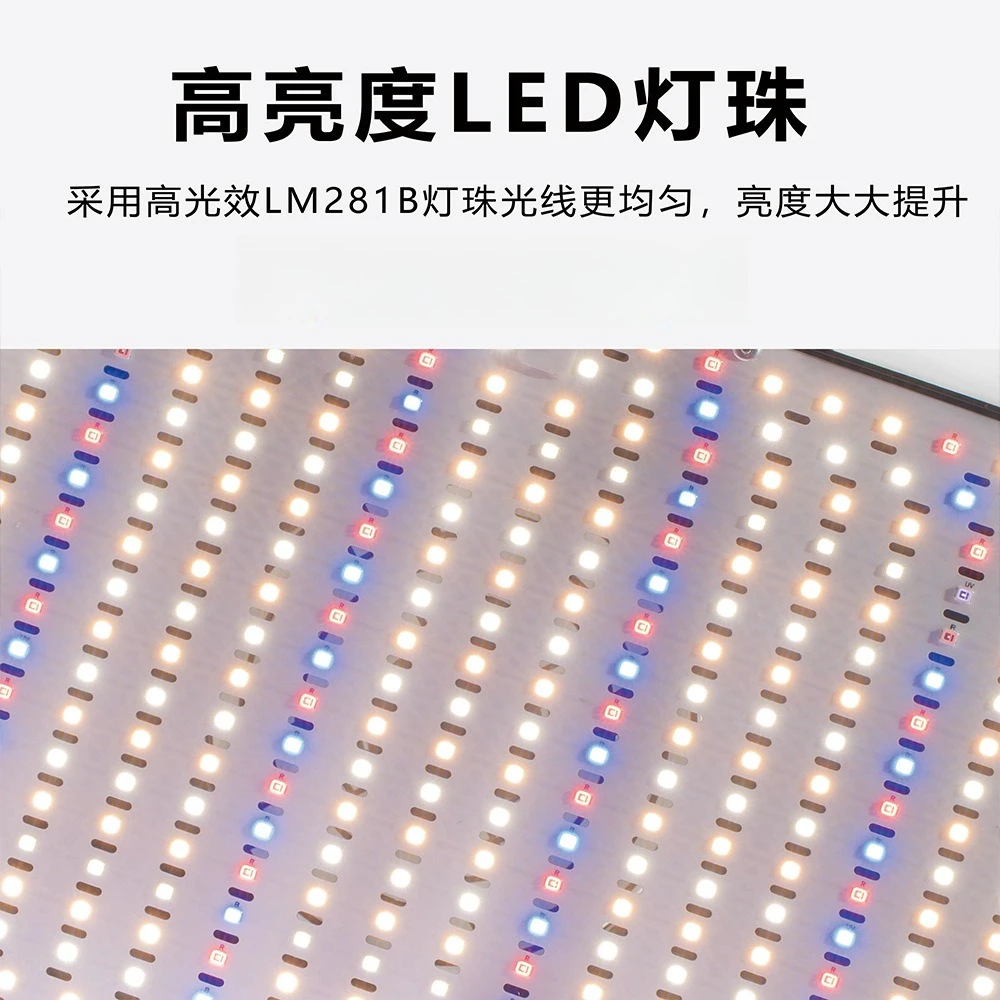 New Air-cooled Quantum Board Full Spectrum LED Grow Light High Photosynthetic Efficiency Lamp For Indoor Hydroponic Cultivation