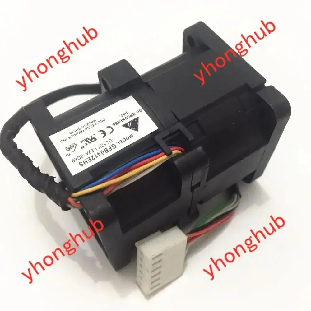 

Вентилятор охлаждения Delta Electronics GFB0412EHS 8G69 DC 12V 1.82A, 8-проводной, 40x40x56 мм