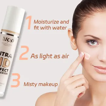 9色全效遮瑕液粉底液高遮瑕底妝氣墊粉底霜自然霧面 8 最佳銷售 霧麵粉底 - №7