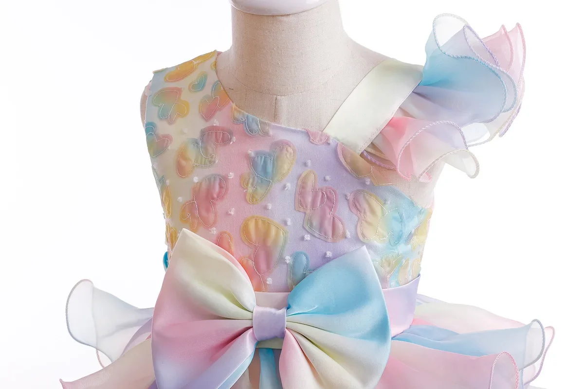 Summer Girl Dress Princess Baby Tutu Costume Girls Casual Dresses Party Clothes Vestidos Kids Birthday Gift Children's Clothing