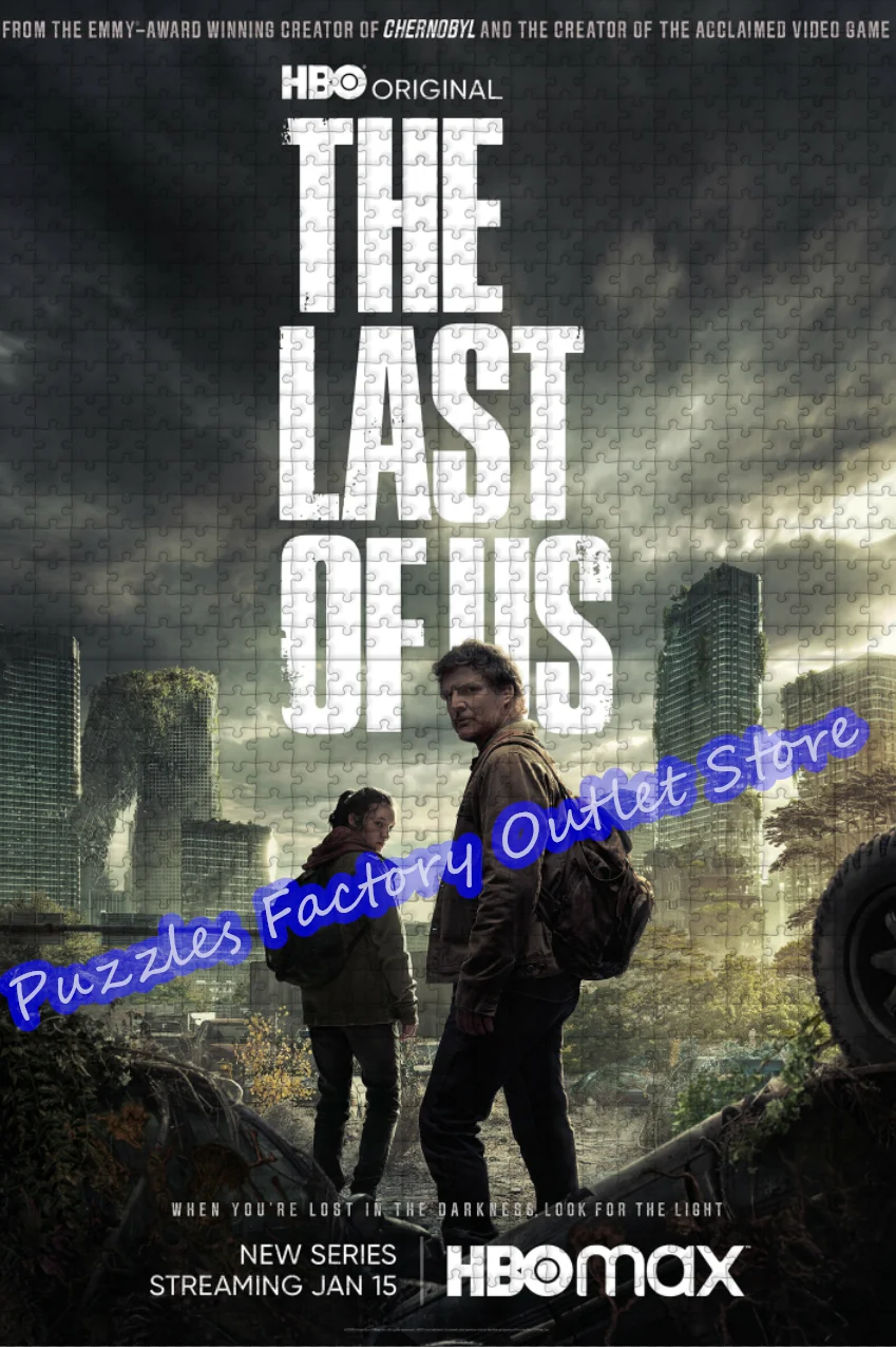 300/500/1000 ชิ้นจิ๊กซอว์ปริศนาภาพยนตร์สยองขวัญ The Last of Us เกมพิมพ์วิดีโอปริศนาเด็กการศึกษา Decompressed ของเล่นของขวัญ