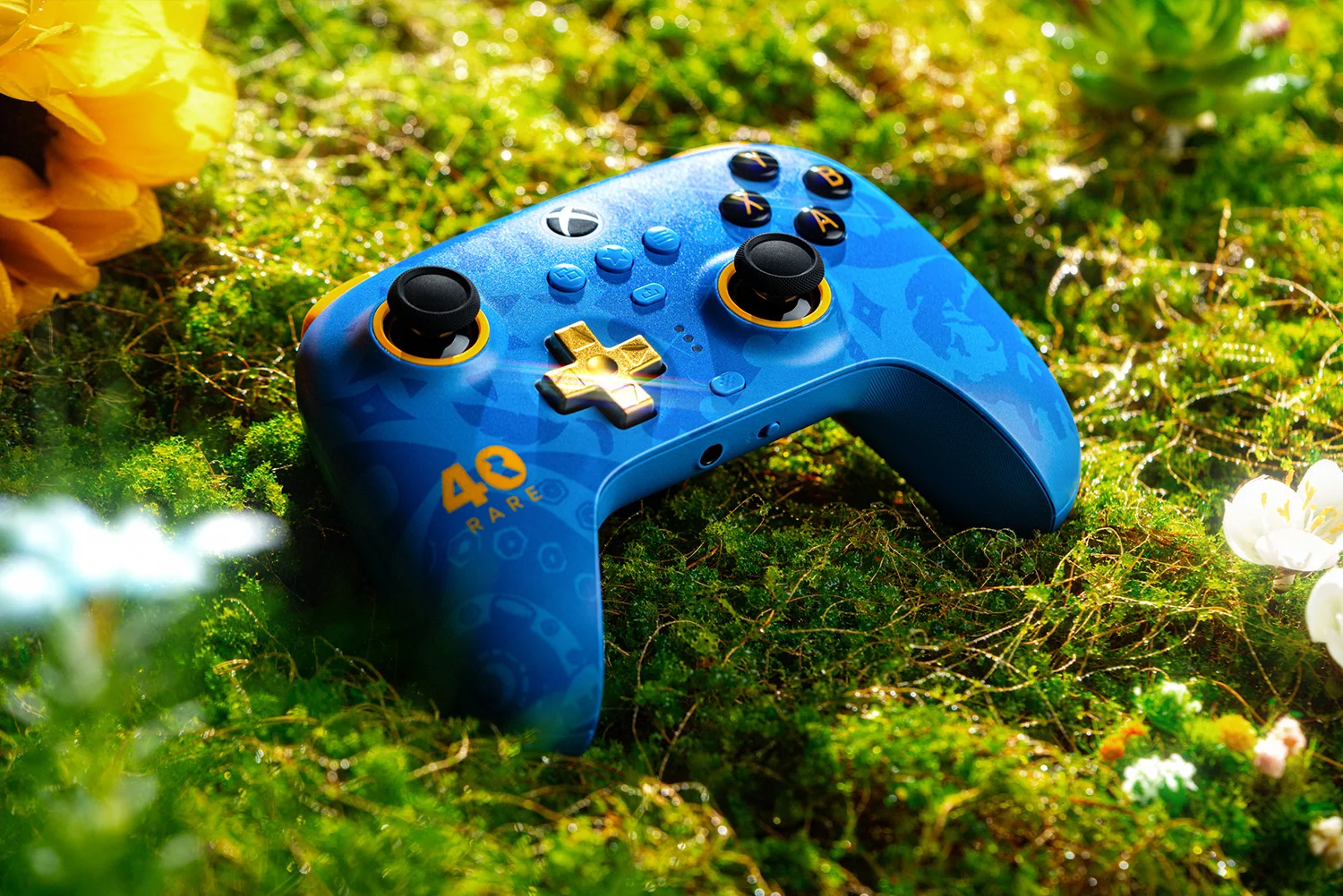 8BitDo Ultimate-3-모드 컨트롤러 - Xbox 시리즈 X용 희귀 40주년 기념 에디션 | S 및 Xbox One, Apple, Windows PC 및 Android