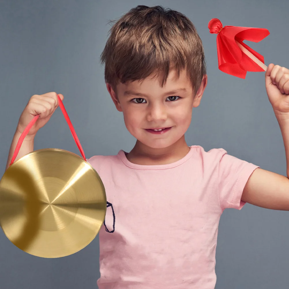 

Chinese Copper Gong Traditional Percussion Instrument Produces Rich Sound Perfect for Beginners and Professionals Home Decor