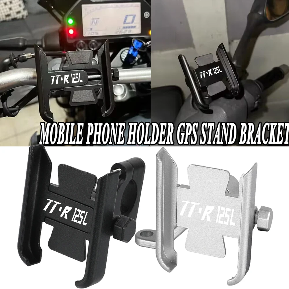 

Accessories Motorcycle For YAMAHA TTR125L TTR 125L TTR125 L 2000-2025 2024 2023 Handlebar Mobile Phone Holder GPS Stand Bracket