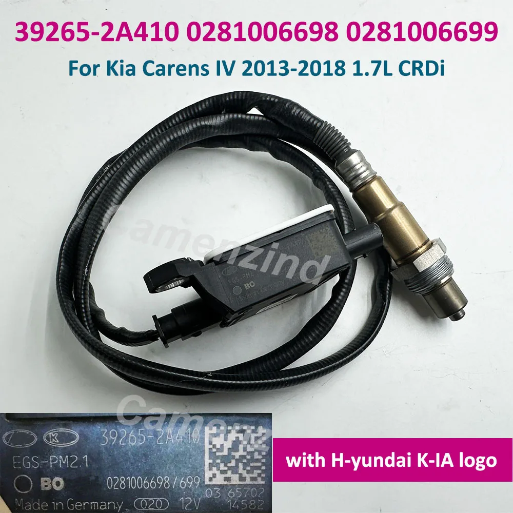 

Совершенно новый 39265-2A410 392652A410 0281006698 0281006699 Датчик частиц PM 12 В для Kia Carens IV 2013-2018 1,7 л CRDi
