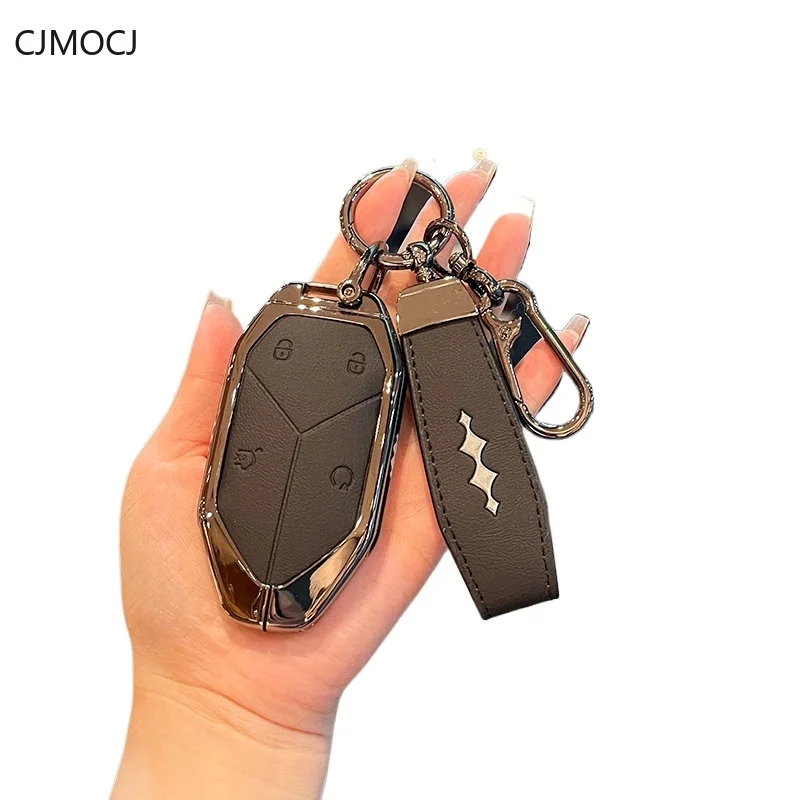 Zinc Alloy Key Cover Case for Formula Leopard Leopard 5 / Leopard 8 / Titanium 7 / Titanium 3 (2024) - Protective Key Fob Shell