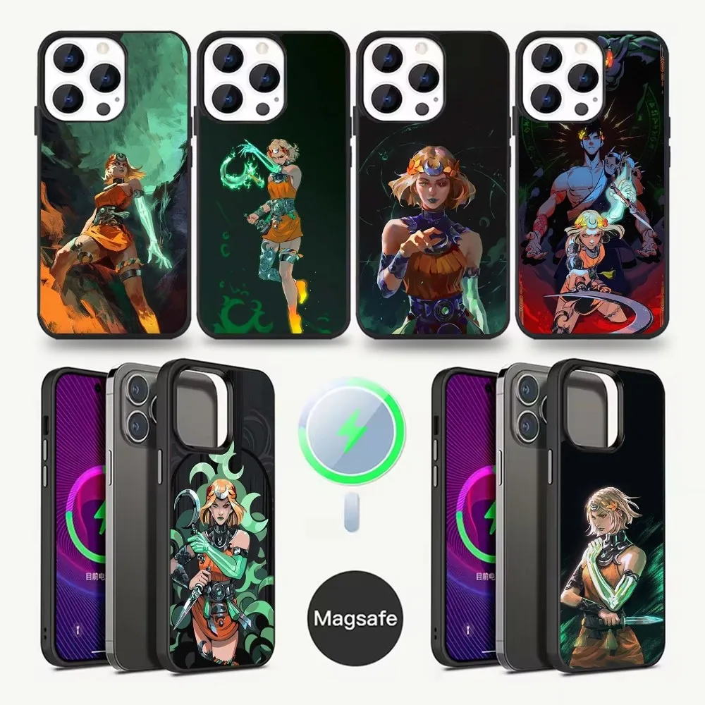 

Game H-Hades 2 Melinoe Phone Case For iPhone 16,15,14,13,12,11,Pro,Max,Plus,Mini,Magsafe,Magnetic Wireless Charging Case