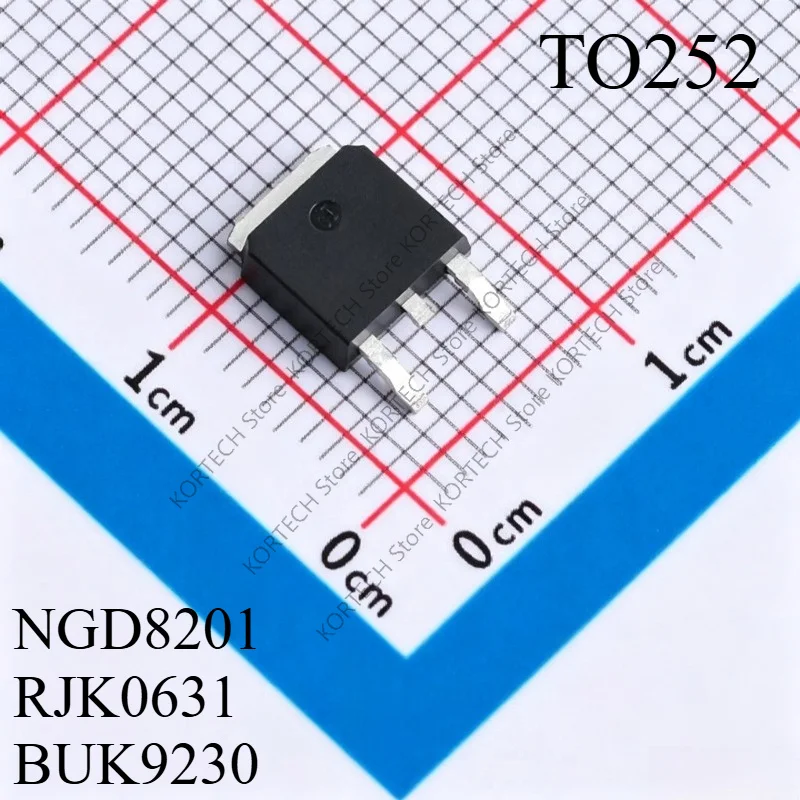 50PCS/Lot NGD8201AG NGD8201 RJK0631 BUK9230  TO252   Chip