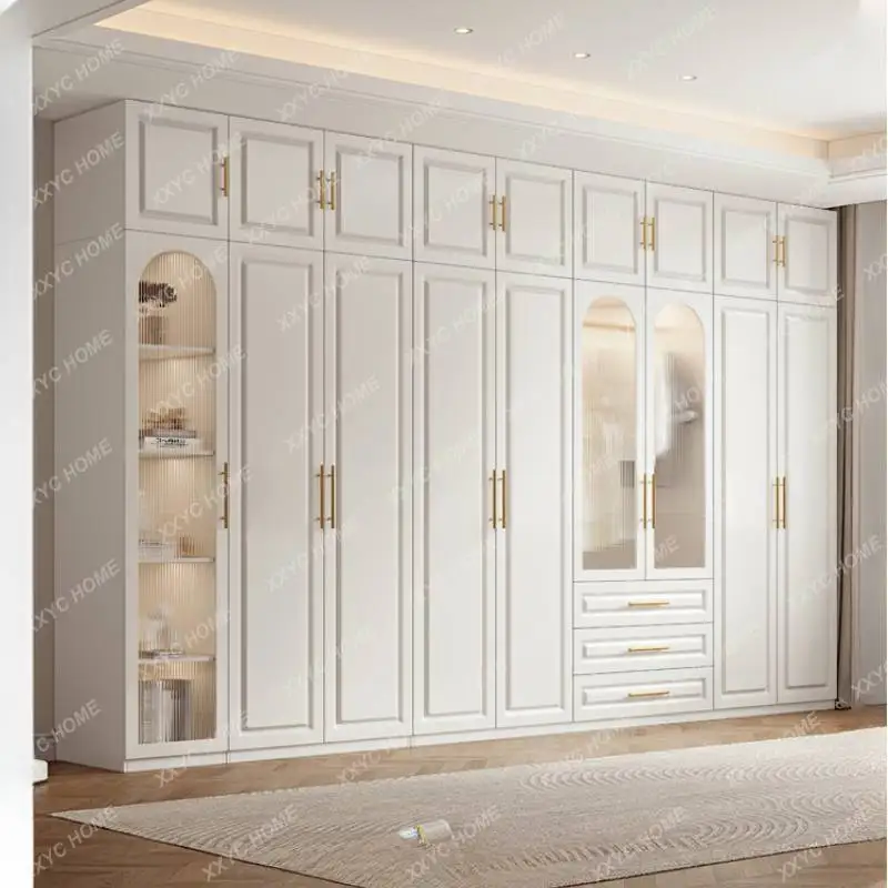 تخزين الأدراج مع أبواب زجاجية، أرفف خزائن، خزائن تنظيم غرفة النوم، خزائن مفتوحة محمولة #6