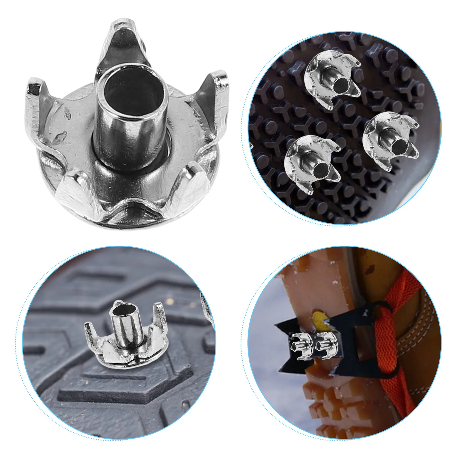 Anti-skid Claw Nails Crampon Traction Cleats Spikes Studs Replacement