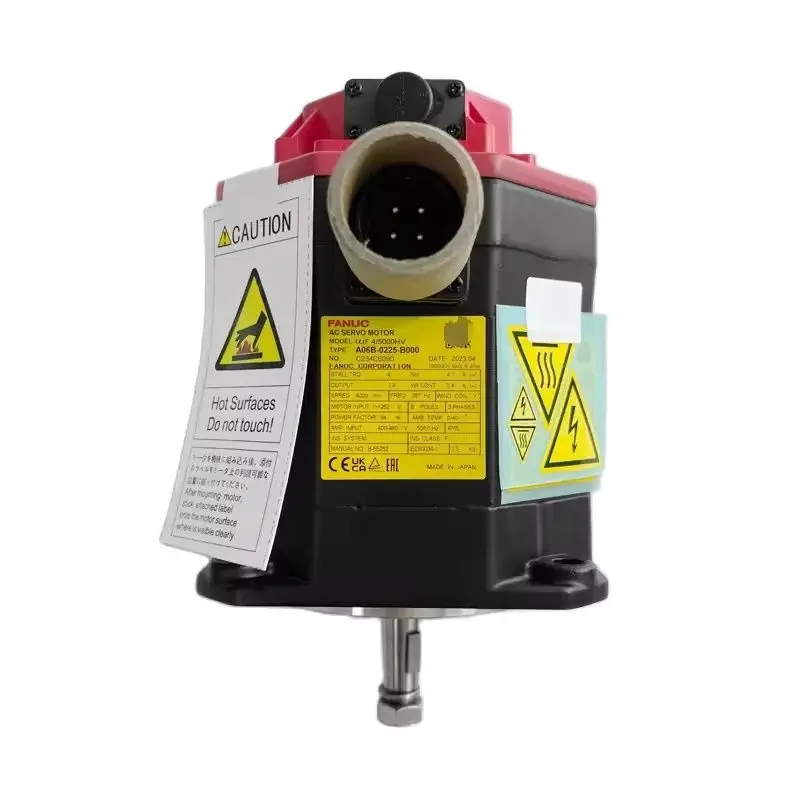 A06B-0225-B000 Fanuc Servo Motor Tested OK A06B 0225 B000