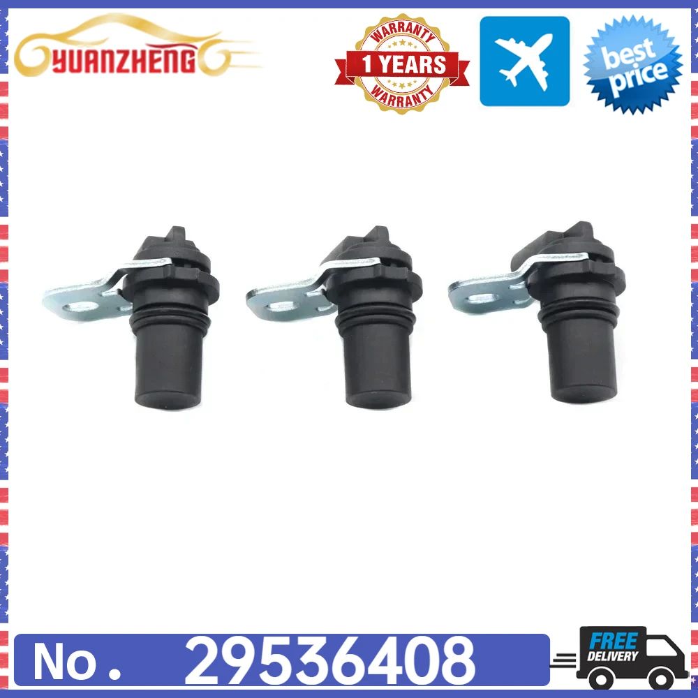 29536408 For Chevrolet Silverado 2500 3500 GMC Sierra 2500HD 3500 2001-2015 3PCS Input Output Transmission Speed Sensor