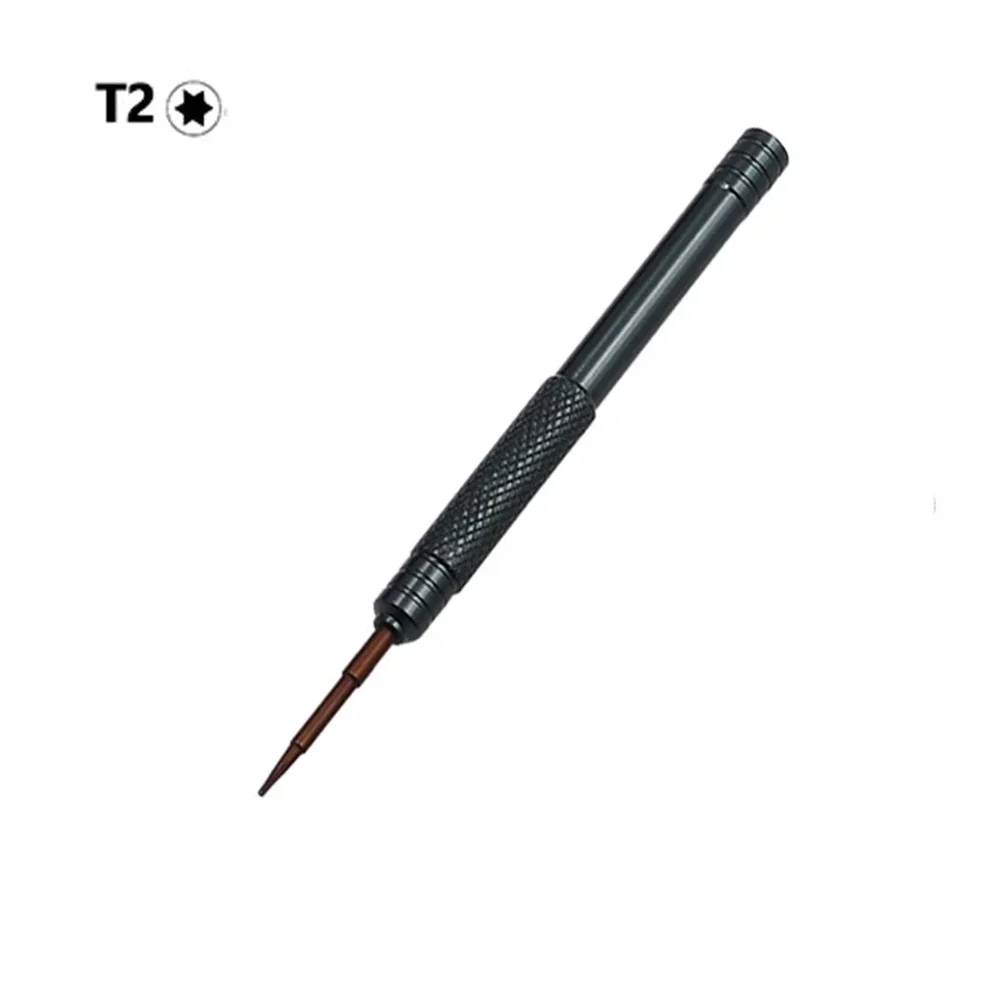 

High Quality 1pcs Screwdriver 105*7.4mm Black+Brown Computer Steel+alloy Disassemble For Cell Phone Opening Tool