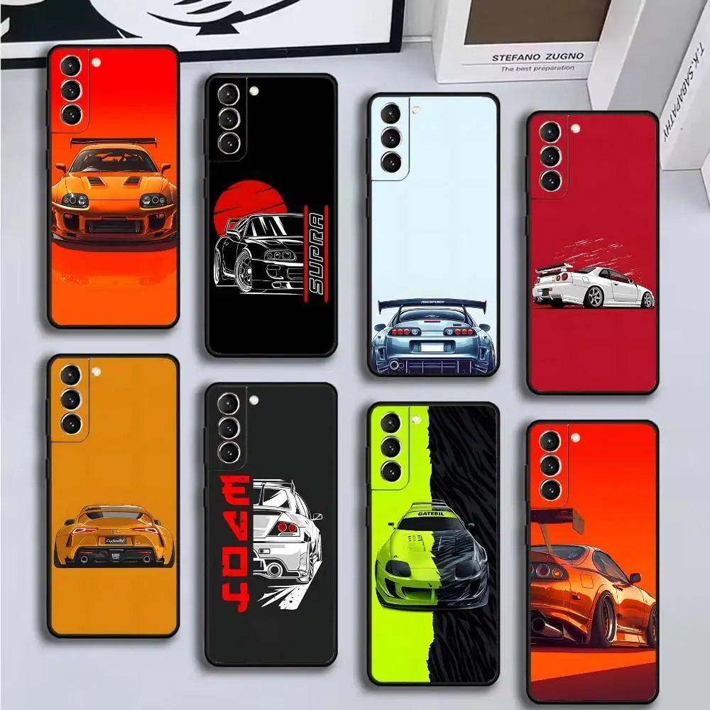 

Ultra-cool top-of-the-line sports car Phone Case For Samsung GalaxyA13,21s,22,31,32,52,53,71,72,73,Soft Black Cover