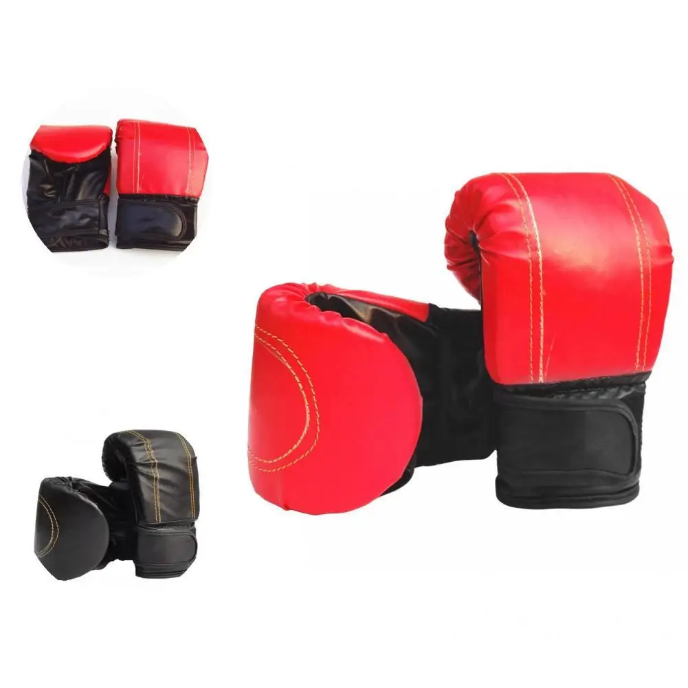 Excellent Sparring Gloves Adjustable Lightweight Adult Fighting Grappling Gloves  Boxing Gloves    Sandbag Gloves 1 Pair