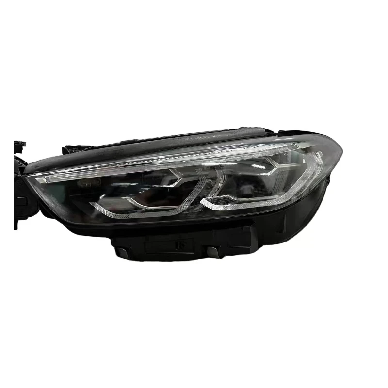 High Quality Auto Parts High-End Smoked Black 840i 850i M8 G15 G16 Headlights for BMW 8 Series Featuring High Low Beam