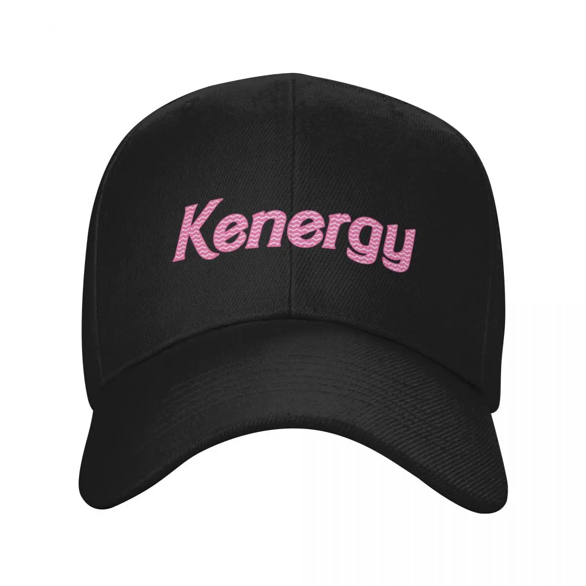 Kenergy Pink Text Art Design Baseball Cap Sunscreen Luxury Hat New In The Hat Sun Hat For Children Hats Woman Men's