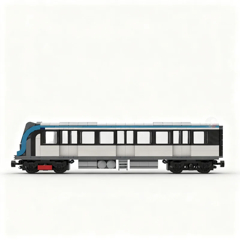 546 pçs moc sydney metro final carro trens da cidade modelo blocos de construção arquitetura brinquedos educação idéia presente natal tijolo aniversário