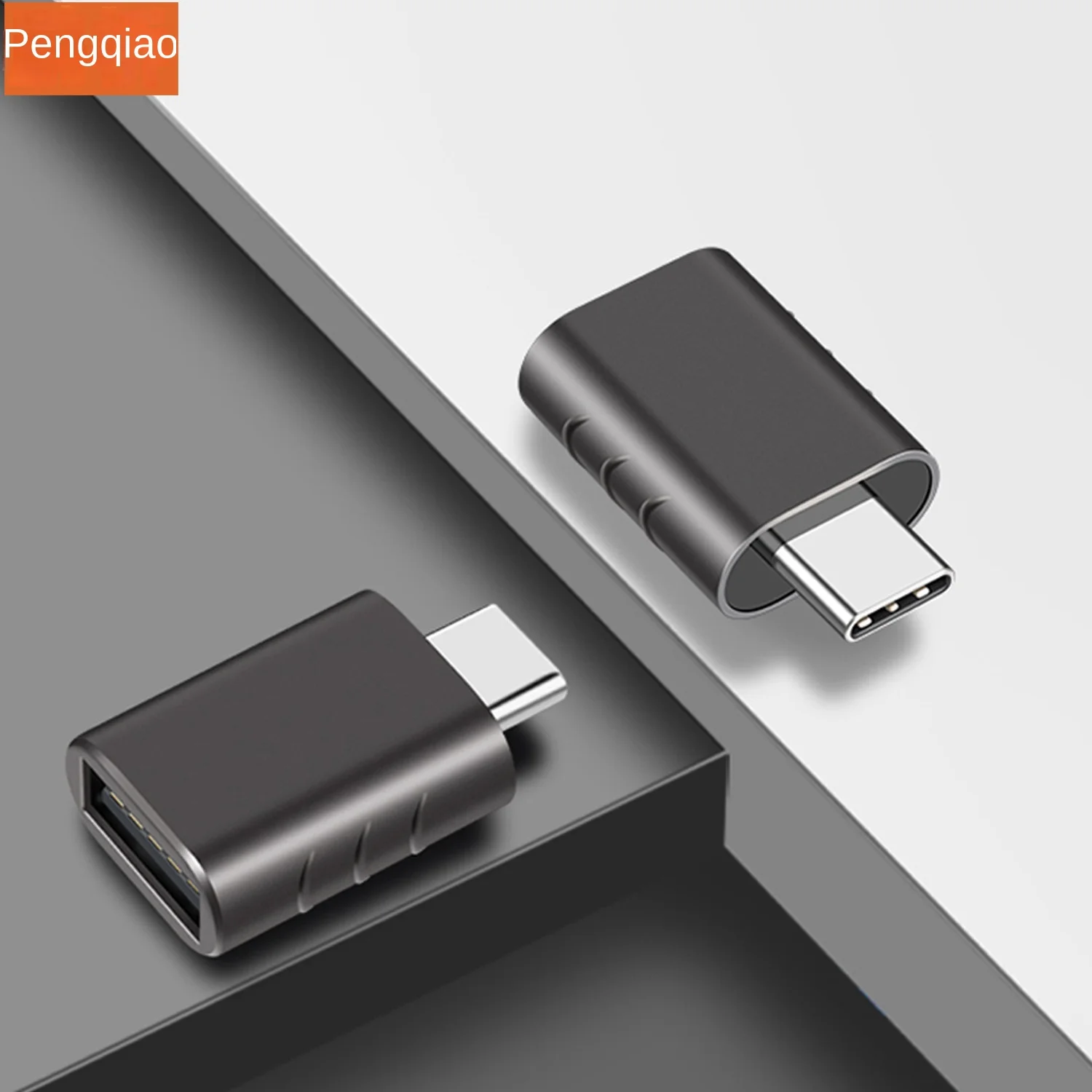 Adaptador OTG Tipo C para USB Fêmea, Compatível com 3.0, Transmissão 10G de Alta Velocidade, 3.2