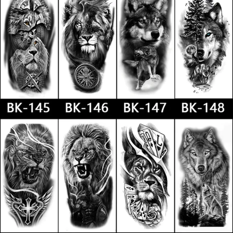Butterfly Fake Tattoo for Woman Black Flower Tattoo Sketch Tattoo Sticker  Rose Blossom Tattoo Temporary Waterproof