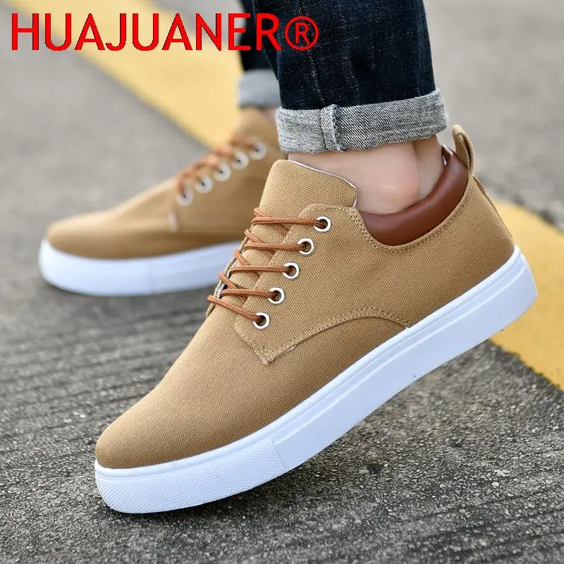 Canvas Sneakers Male Boys Casual Comfortable Shoes Student Tenis Large Size 45 46 47 Platform Sneakers Man Autumn Shoes