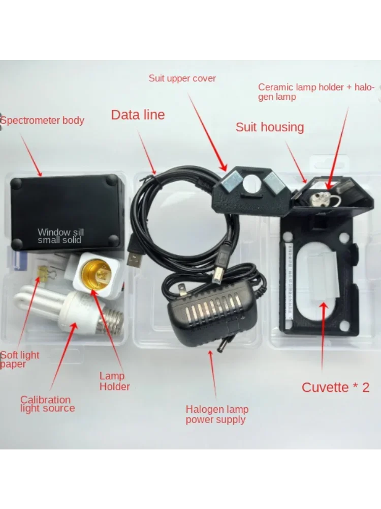 DIY Spectrometer for Measuring Blue Light, Full Spectrum, L-s-er Absorption Spectrum, Etc