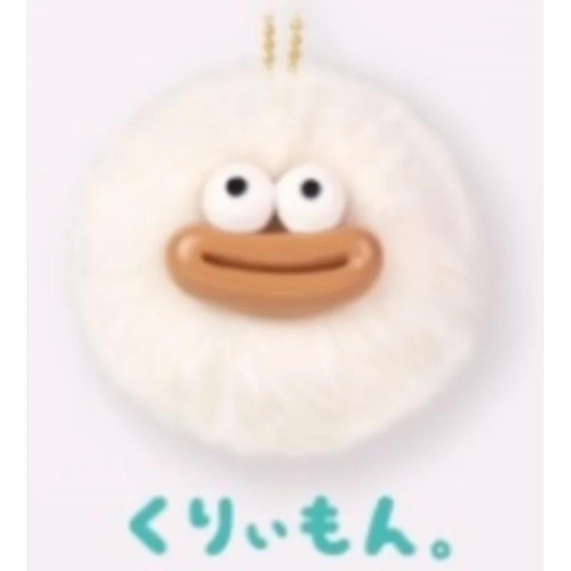 اليابان Yell Gashapon لعبة الكبسولات كيمون الشعر المعلقات الغريبة الوحش السجق الفم السمين قلادة