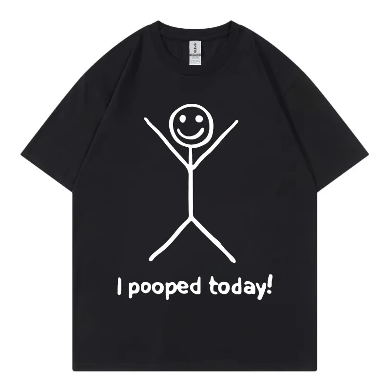 أنا أنبوب اليوم مضحك تي شيرت الشارع موضة نكتة الفكاهة ميمي تي شيرت الرجال النساء الملابس عالية الجودة القطن قصير الأكمام تي شيرت