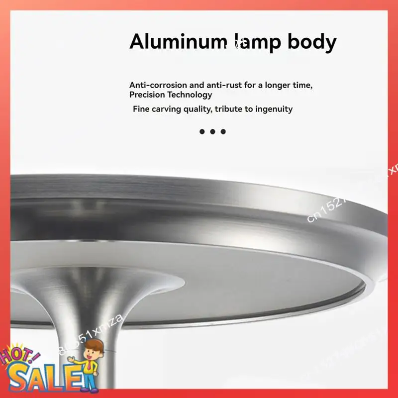 ABCL Lampade da tavolo senza fili ricaricabili Lampada da tavolo a batteria portatile Lampada da tavolo a LED con regolazione a 3 colori per la cena all'aperto