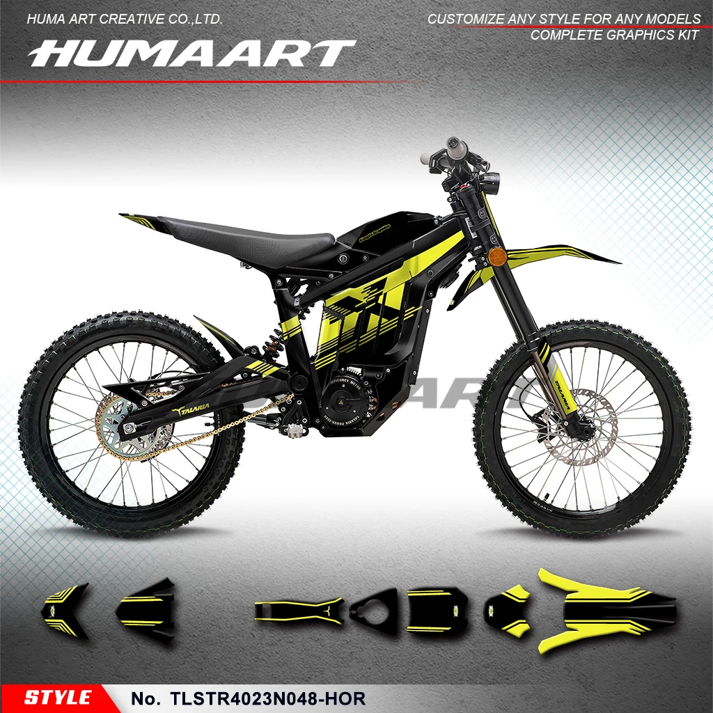 

Липкая наклейка huпера, глянцевый ламинатный комплект для TALARIA Sting R MX L1E / SX3, (стиль без искусственных элементов)