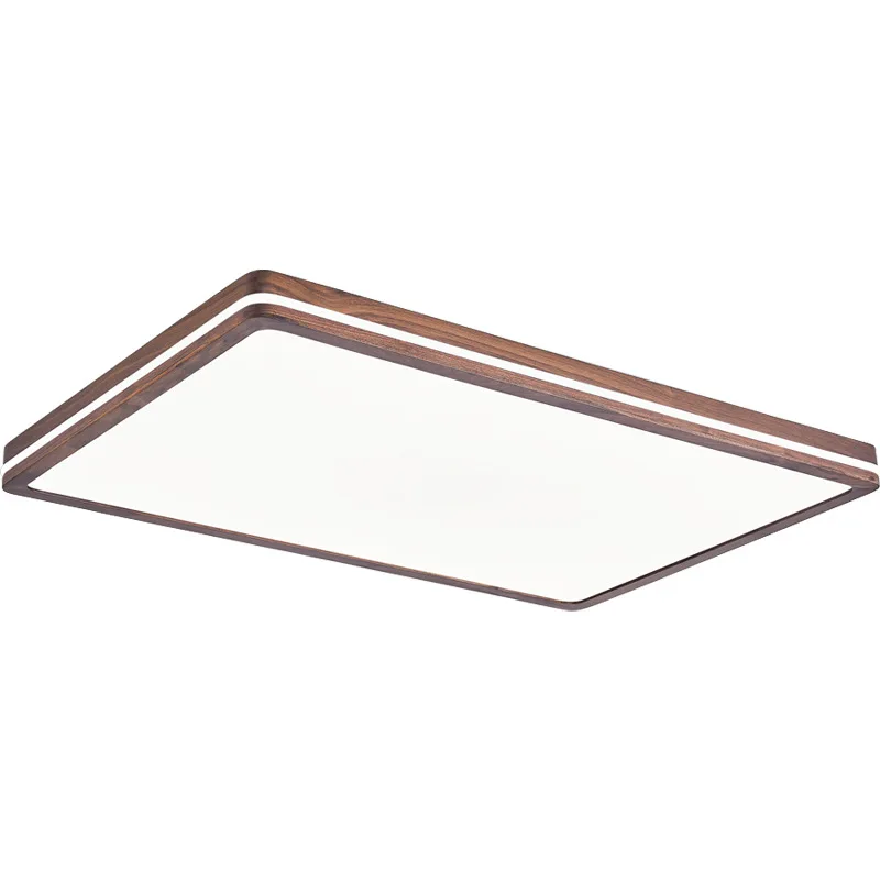 

New Chinese-style North American walnut living room ceiling light is simple
