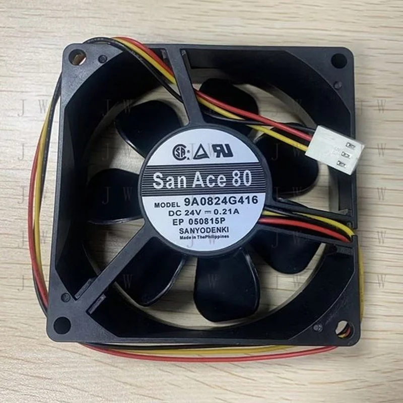 DDW FOR 1 pc. New 9A0824G416 Cooling Fan 8025 DC24V 0.21A 8CM 3Pin