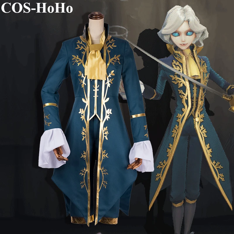 

COS-HoHo Anime Identity V Joseph Cameraman Initial Skin Gorgeous Uniform Cosplay Costume Halloween Party Role Play Suit For Men