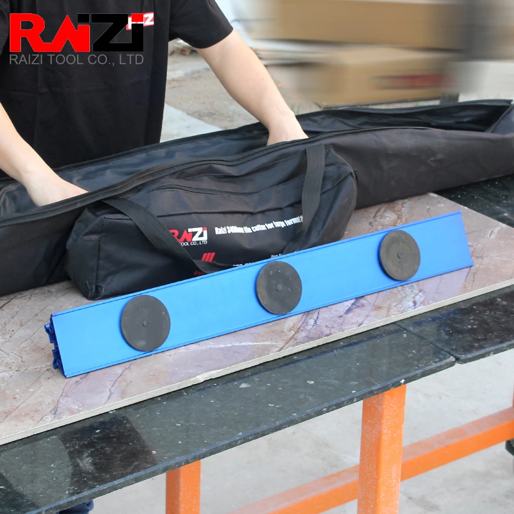 Raizi 2300mm/3400mm Slim System Connectable Manual Tile Cutter for Large Format Tile Slab Ceramic Hand Tile Cutting