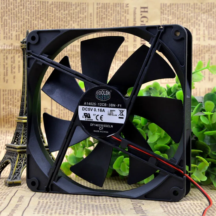 

COOLER A14025-12CB-3BN-F1 14CM 5V 0.16A USB COOLING FAN