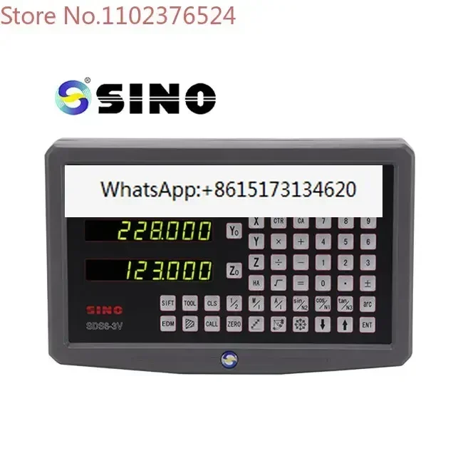 

SINO SDS6-3V lathe machine dro digital readout scale for lathe machine dro