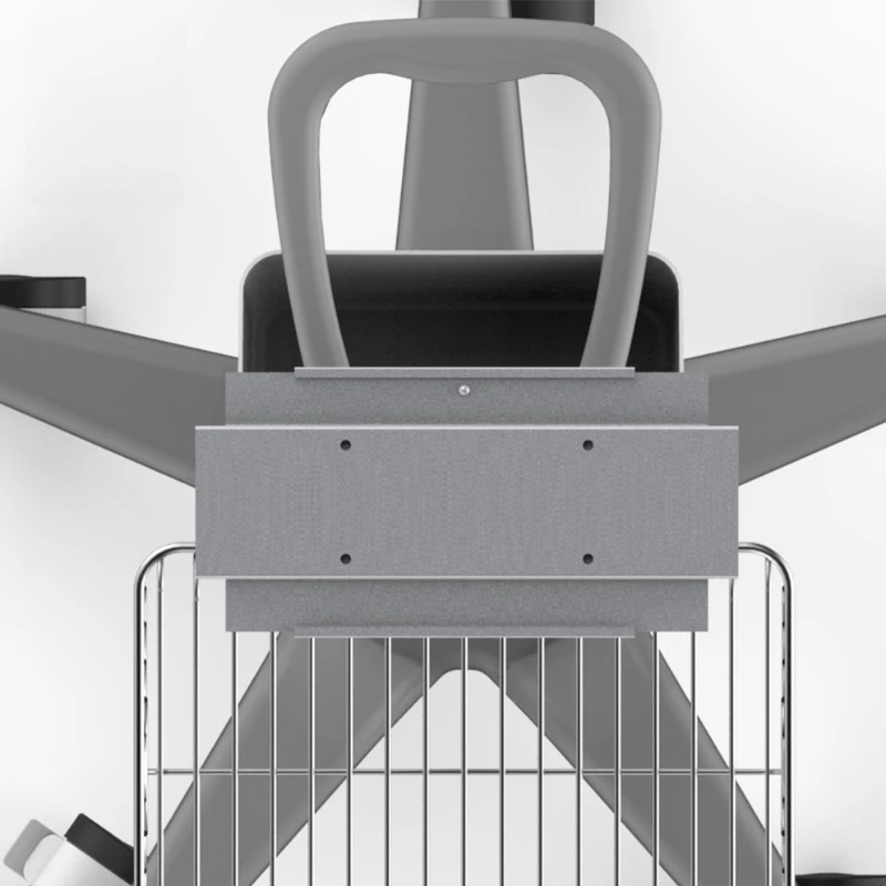 Medical Utility Cart Trolley Medical  Cart  With Basket Portable Trolley