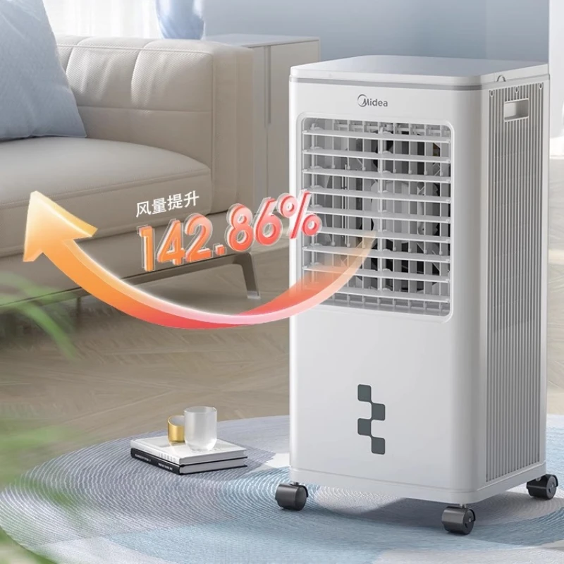 

Air Conditioner Fan Cooling Home Air Conditioner Bedroom Silent Air Cooler Dual Water Tank Dormitory Mobile Water Cooling Fan