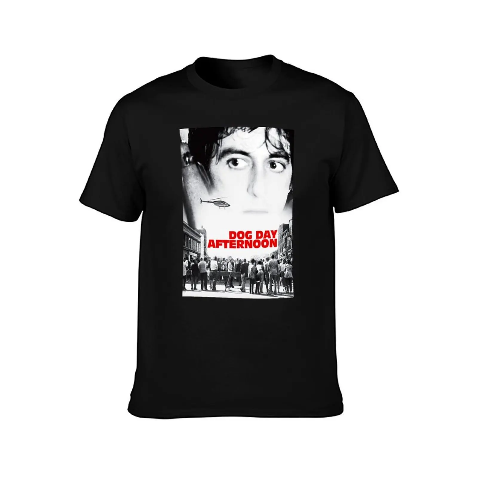 Dog Day Afternoon poster T-Shirt Trendy Casual Short Sleeve Shirt T-Shirt