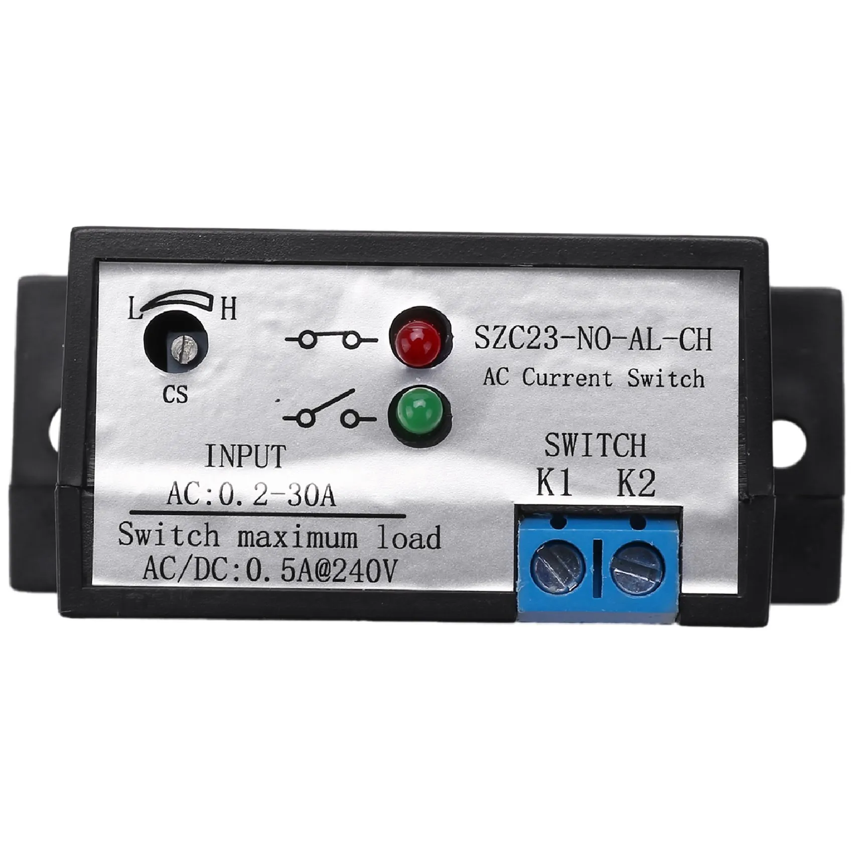 10X Current Mutual Inductance Switch SZC23-NO-AL-CH Normally Open Current Detection Switch