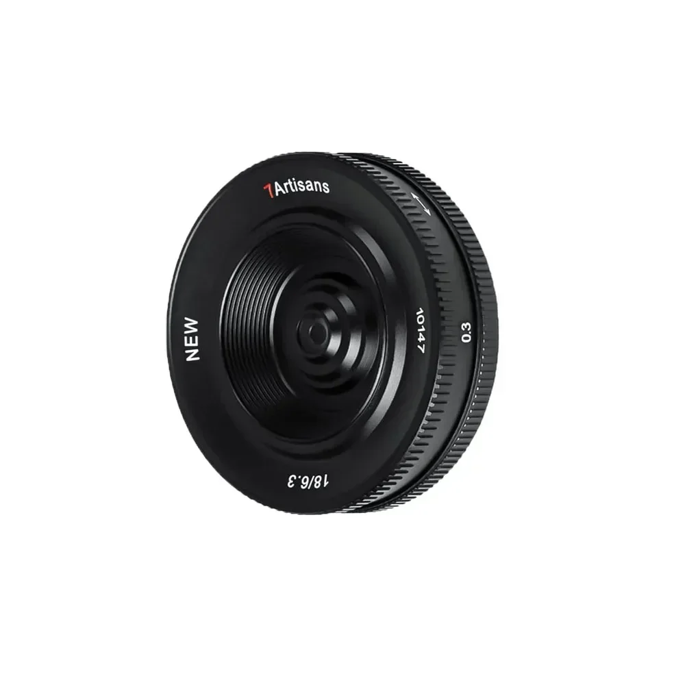 7artisans 18mm F6.3 Mark II UFO Lens APS-C Manual Lens for Fuji X Sony E Nikon Z M4/3 mount Cameras Mirrorless Cameras