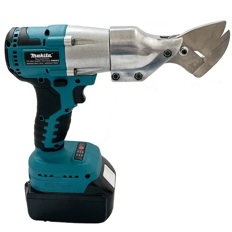 マキタ電気はさみ 2段階変速金属切断工具 炭素鋼カッター 18Vバッテリー用 シートシャー 鉄はさみ
