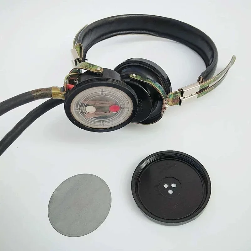 High impedance headphones TA-4, 2200 ohms, 65 ohm crystal radio, large double ear reed dynamic iron dynamic coil headphones