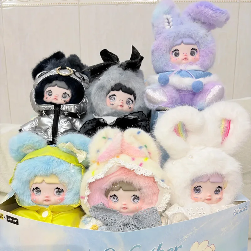 Nommi Weather Forecast Series Blind Box Plush Doll Cute Mystery Bag Pendant Toy Trendy Collectible Birthday Surprise Gift