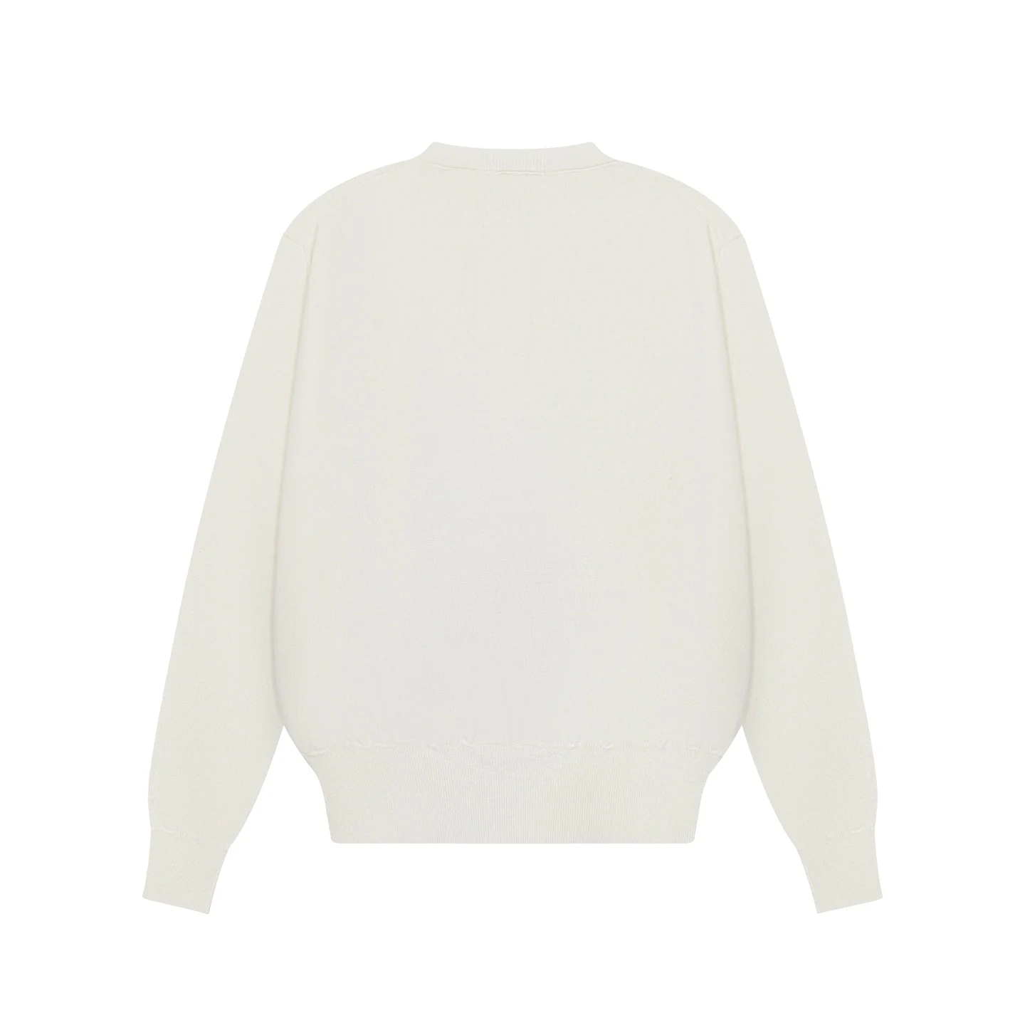 Mardi Mercredi Women Sweater Korean Crewneck Daisy Pattern Casual Comfy Minimalist Long Sleeve Sweater for Daily Casual Commutes