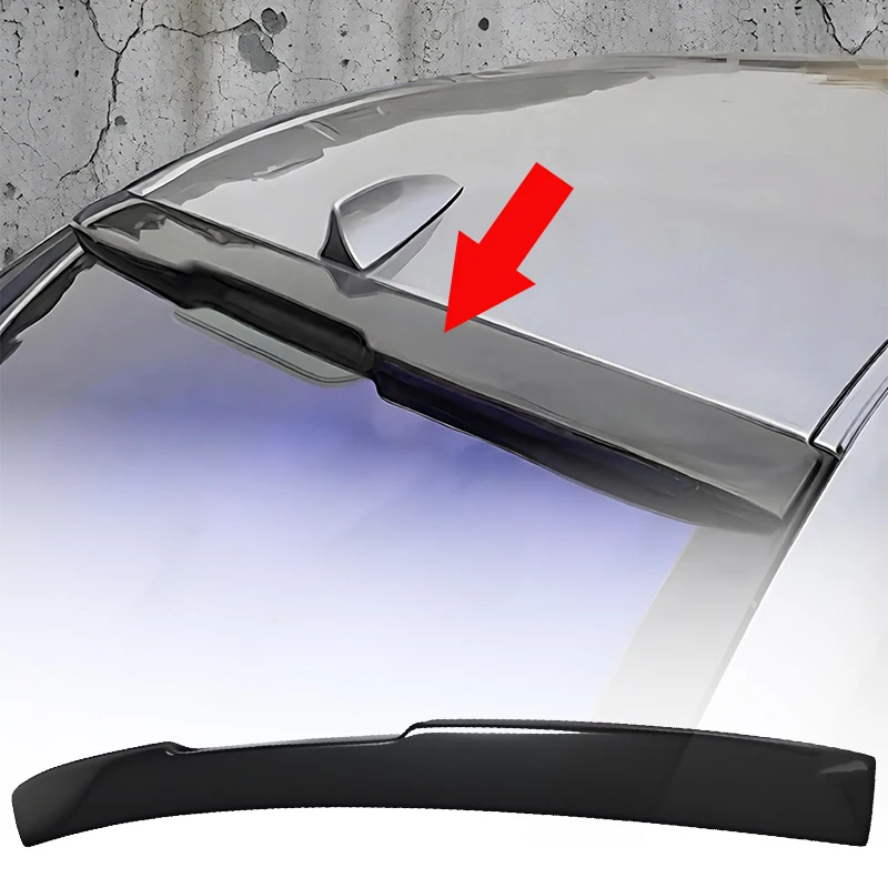 Roof Spoiler Wings For BMW E60 5 Series 2003-2010 Blade Style Trunk Wing Rear Auto Exterior Parts Sedan Car Tuning Accessories